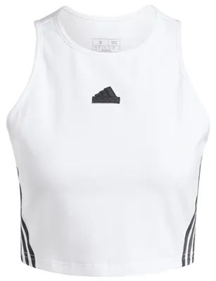 Immagine prodotto di Canottiera Adidas da donna, linea Future Icons, con le iconiche tre strisce, taglia XS