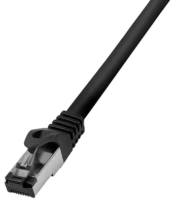 Produktbild von LogiLink CQ8023S, 0,5 m, Cat8.1, RJ-45, Schwarz