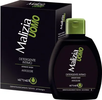 Image de Malizia UOMO Vetyver Intimseife Nettoyant intime 200 ml