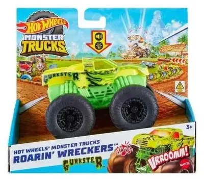 Image de Hot Wheels Monster Trucks HMM54, Monster Truck, 3 ans/ans, LR44, Plastique, Métal, Multicolore