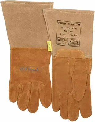 Produktbild von ELMAG 5-Finger-Schweißerhandschuhe WELDAS 10-1003 XL