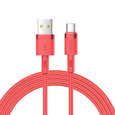 Produktbild von Joyroom USB-Kabel - USB Typ C 2,4A 1,2 m (S-1224N2 Rot)