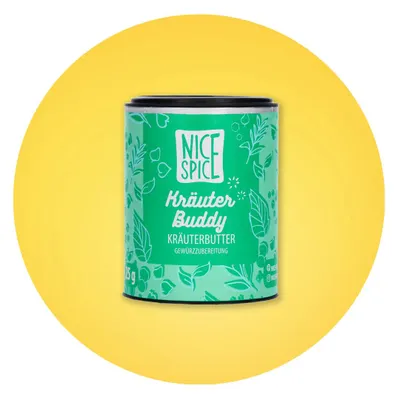 Produktbild von NICE SPICE Kräuterbutter 15 x 50g - Omas schnelles Rezept - Gewürzmischung