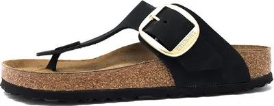 Produktbild von Birkenstock Gizeh Big Buckle Nubuk 1024019 (36/black)