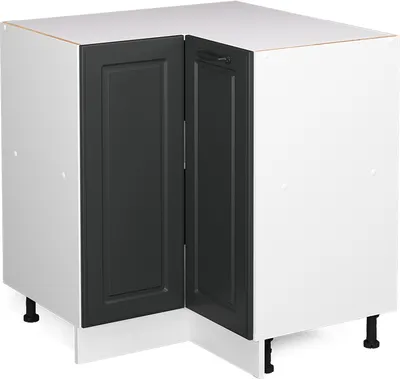 Produktbild von Eckunterschrank Vicco R-Line Anthrazit Landhaus 75.6 cm ohne Arbeitsplatte, Model 37238