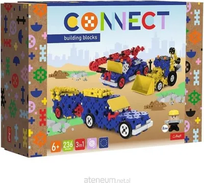 Obrázek produktu pro Trefl Connect, Stavební bloky, 6 rok/roky, Celulóza, Plast, 236 kusů, 982 g
