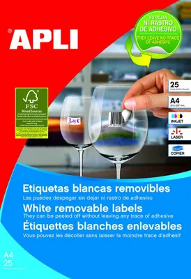 Produktbild von Apli 10197 – Blister mit Etiketten