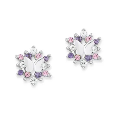 Produktbild von Prinzessin Lillifee PLFS/79 Mädchen Ohrstecker Schmetterling Silber