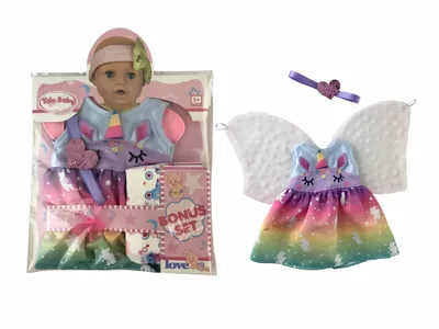 Produktbild von Puppenkleid Set für 30-38 cm große Puppen