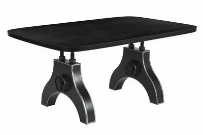 Produktbild von SIT Möbel Esstisch 220 x 100 x 75 cm | Tischplatte Mango 30 mm | Metallgestell | schwarz | 16164-11 | Serie TABLES & CO