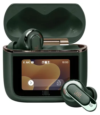 Produktbild von JBL Tour Pro 3, Kabellose Noise-Cancelling-Ohrhörer, Grün