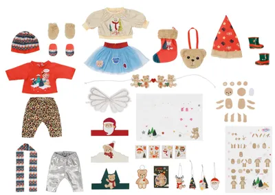 Produktbild von BABY born® Adventskalender, Puppenzubehör