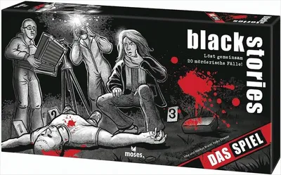 Produktbild von black stories Das Spiel