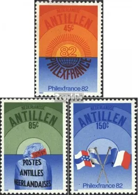 Produktbild von Briefmarken Niederländische Antillen 1982 Mi 474-476 (kompl.Ausg.) postfrisch PHILEXFRANCE