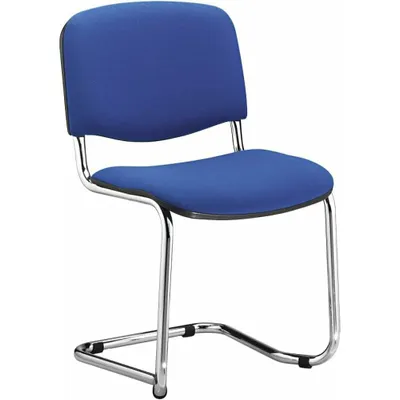 Produktbild von Nowy Styl BESUCHERSTUHL blau 2ER Iso Swing CHROM C6