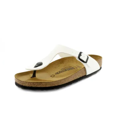 Produktbild von Birkenstock Sandalen Größe 42 Gizeh BS Patent white