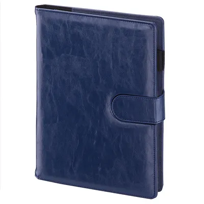 Immagine prodotto di Calendario settimanale blu in formato A4 con ricambio, chiusura magnetica 34B