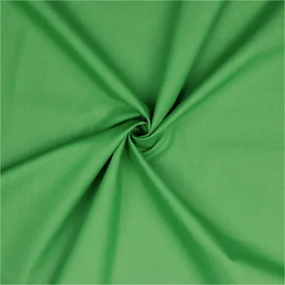 Popeline Baumwollstoff Fahnenstoff ab 1m x 146cm Meterware unifarben hellgrün