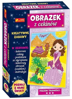 Produktbild von RANOK-CREATIVE Paillettenbild - Kleine und große Reisen Ägypten 52031