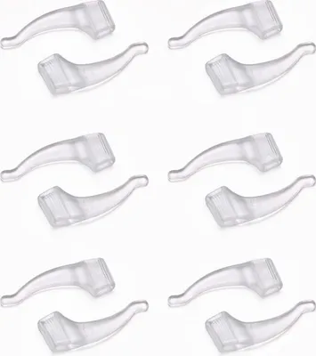 Produktbild von INF 6 Paar Ohrbügel für Brillen Weiß