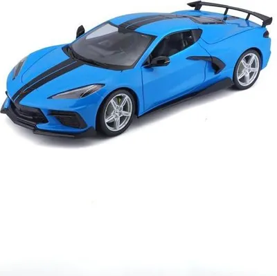 Produktbild von Maisto Chevrolet Corvette Stingray Coupé 2020 1:18 blau