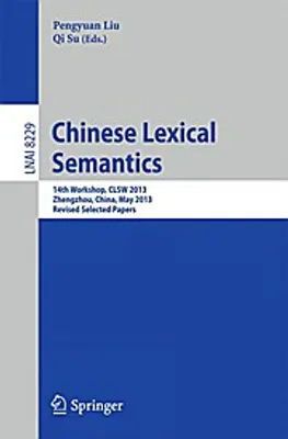 Obrázok produktu pre Chinese Lexical Semantics
