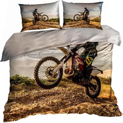 Produktbild von 3D Baumwollsatin Bettwäsche 200x220cm CROSS