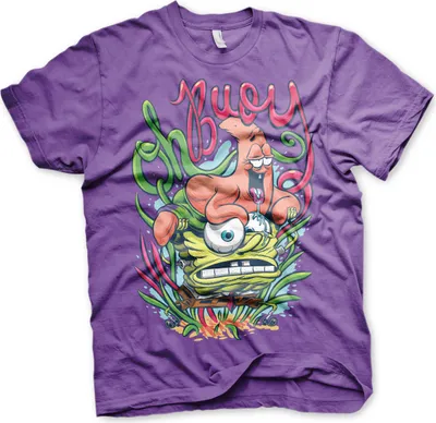 Produktbild von SpongeBob Oh Boy T-Shirt - Small - Purple