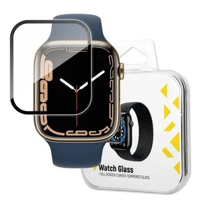 Obrázek produktu pro MG Watch Glass ochranné sklo na Apple Watch 7/8 41mm, černé
