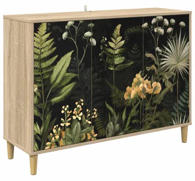 Produktbild von Sideboard RHENEN Sonoma 102 x 33 x 75 cm Holzwerkstoff