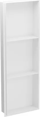 Produktbild von Mexen X-Wall-NR Einbauregal ohne Rahmen mit Ablage 90 x 30 cm, Weiß - 1921903010S