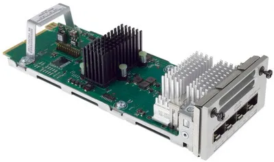 Zdjęcie produktu dla Cisco C3850-NM-4-1G=, Gigabit Ethernet, 10,100,1000 Mbit/s, 1000BASE-T, 100BASE-T, 10BASE-T, Cisco Catalyst 3850