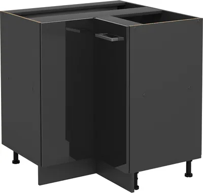 Immagine prodotto di Mobile ad angolo cucina Vicco R-Line Antracite lucido 75.6 cm senza piano di lavoro, Model 53547