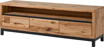 Image de MASSIVMOEBEL24 | Meuble TV en bois de Hêtre sauvage 170x40x56 naturel huilé VILLANDERS #114