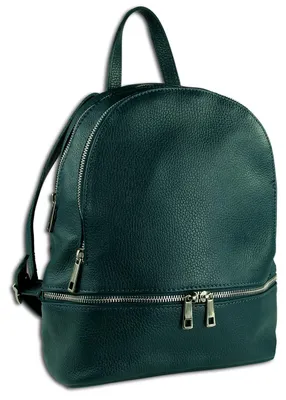 Produktbild von Toscanto Backpacks Cityrucksack schwarz Leder OTT612RT