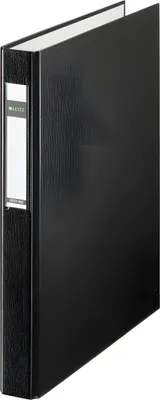 Produktbild von LEITZ Ringbuch Maxi A4 schwarz Standard. Mechanik: 4RingComiDMechan