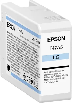 Produktbild von Epson Tintenpatrone light cyan T 47A5 50 ml Ultrachrome Pro 10