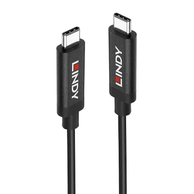 Produktbild von USB 3.2 Gen 2 Aktivkabel, USB-C Stecker > USB-C Stecker (schwarz, 3 Meter, PD, Laden mit bis zu 60 Watt)