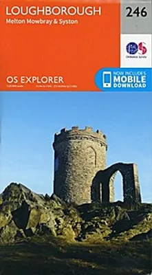 Obrázek produktu pro Loughborough, Melton Mowbray a Syston1 : 25 000
