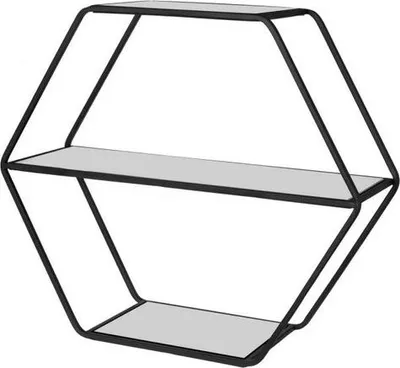 Produktbild von Riverdale Etagere Rocco schwarz 55 cm