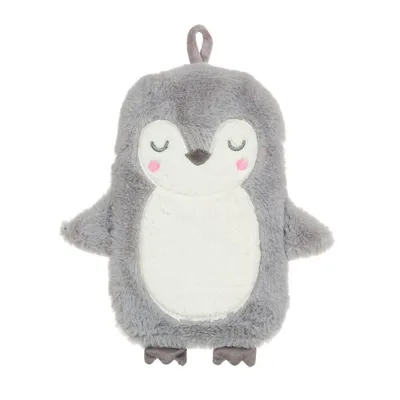 Produktbild von Wärmflasche mit Bezug Pinguin Bettflasche ca. 20 x 30 cm Bettflasche