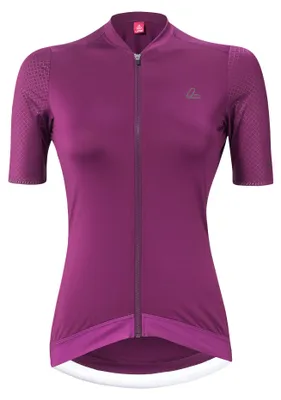 Image de Maillot de cyclisme LÖFFLER W FZ SKYS HOTBOND BORDEAUX, taille 38