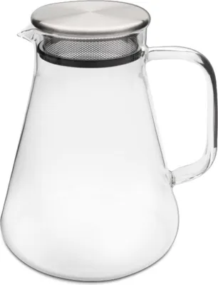 Productafbeelding van Theekann van borosilicaatglas met filter in het deksel, 1,2 liter