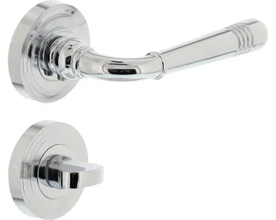 Produktbild von Türklinke Albers Rosette WC Chrom