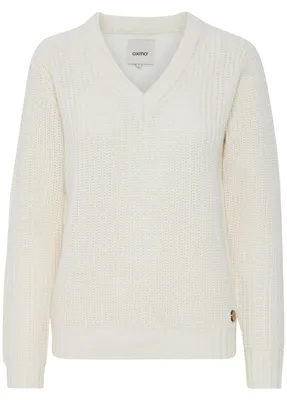 Produktbild von OXMO OXNanny - 21800122ME Damen Strickpullover Grobstrick Pullover