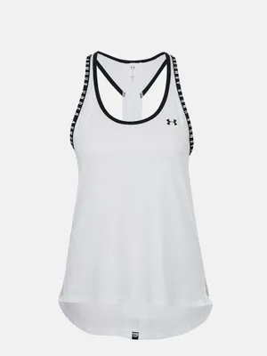 Produktbild von Under Armour Knockout, Tank Top, Erwachsener, Weiblich, Schwarz, Weiß, Einfarbig, S