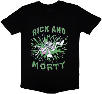 Image de Rick And Morty - T-shirt Homme/Femme Unie RO11271 (M) (Noir)