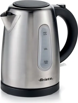 Immagine prodotto di ARIETE 09 2847/00 1,7L - Bollitore elettrico, metallo, senza fili, 2200W