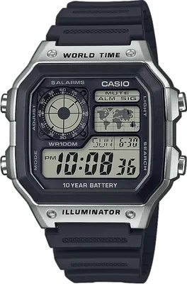 Zdjęcie produktu dla Zegarek męski Casio AE-1200WH-1CVEF czarny