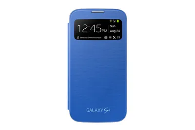 Produktbild von Samsung S-View Cover für Galaxy S4 light-blue